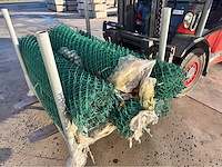 Europees fabrikaat chain link fence lot harmonicagaas - afbeelding 1 van  3