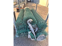 Europees fabrikaat chain link fence lot harmonicagaas - afbeelding 2 van  3