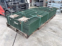 Europees fabrikaat dubbeldraadpanelen 8/6/8mm partij draadpanelen - afbeelding 1 van  7