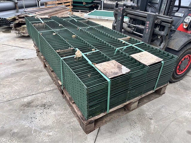 Europees fabrikaat dubbeldraadpanelen 8/6/8mm partij draadpanelen - afbeelding 2 van  7
