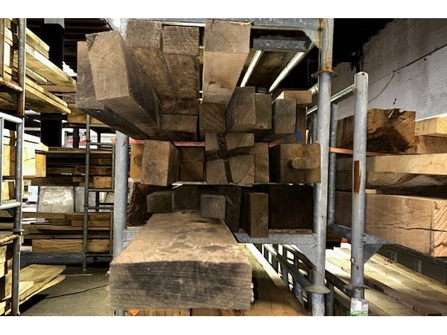 Europese eiken balken 0.926 m³ - afbeelding 4 van  6
