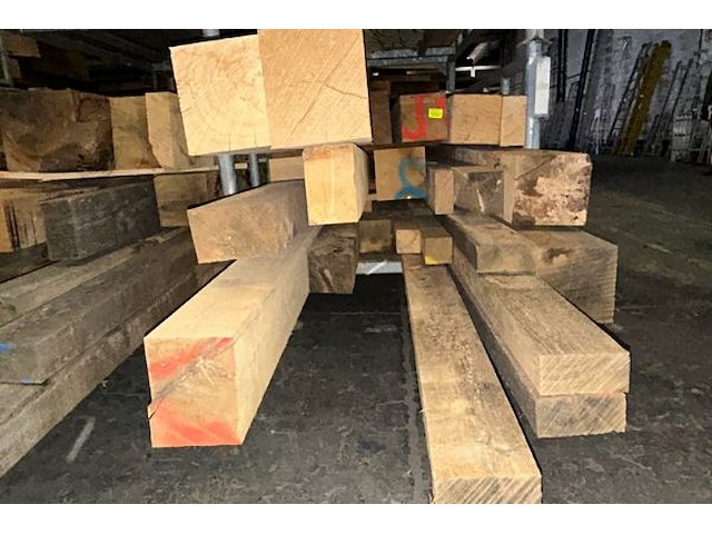 Europese eiken balken 1.112 m³ - afbeelding 2 van  6