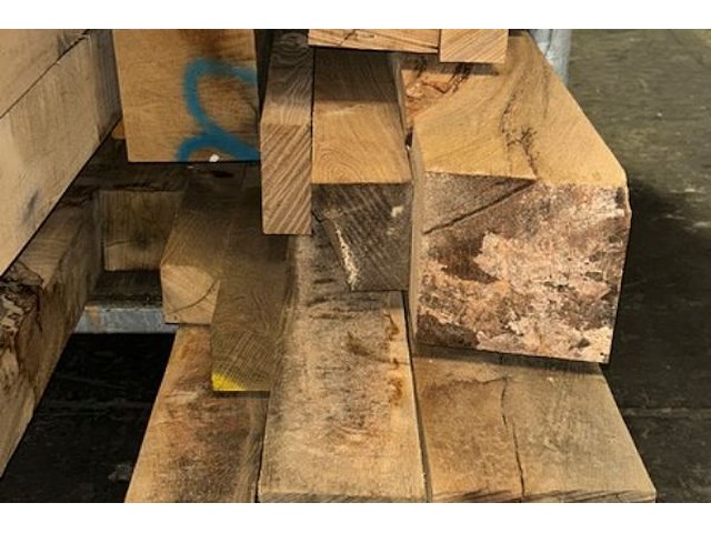 Europese eiken balken 1.112 m³ - afbeelding 6 van  6