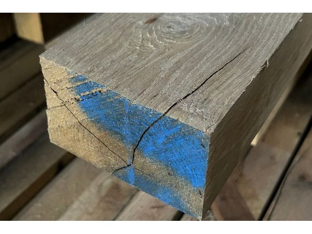 Europese eiken balken 1.137 m³ - afbeelding 6 van  6