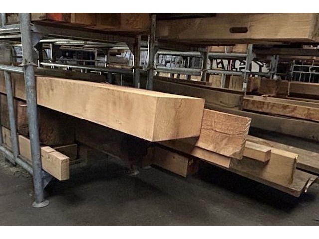 Europese eiken balken 1.156 m³ - afbeelding 5 van  5