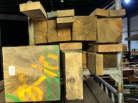Europese eiken balken 1.224 m³ - afbeelding 2 van  4