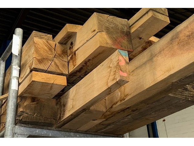 Europese eiken balken 1.224 m³ - afbeelding 4 van  4