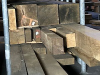 Europese eiken balken 1263 m³