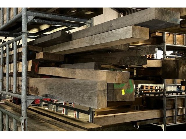 Europese eiken balken 1.318 m³ - afbeelding 4 van  7