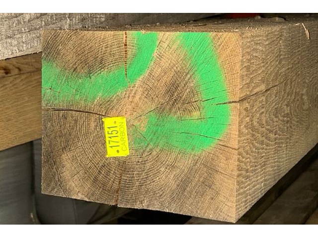 Europese eiken balken 1.318 m³ - afbeelding 5 van  7