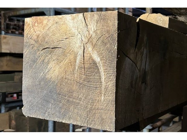 Europese eiken balken 1.341 m³ - afbeelding 4 van  7