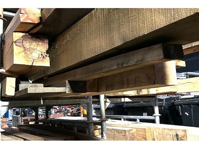 Europese eiken balken 1.341 m³ - afbeelding 7 van  7