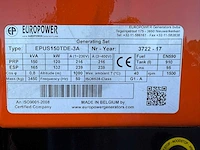 Europower - 2017 - epus150tde-3a - noodstroomaggregaat - afbeelding 3 van  25