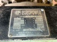 Europower ep6000de mobiele generator - afbeelding 9 van  9