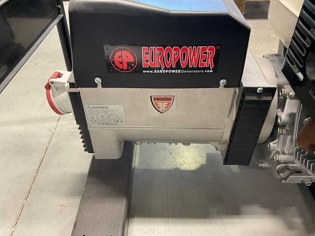 Europower ep6500t stroomgenerator - afbeelding 5 van  8
