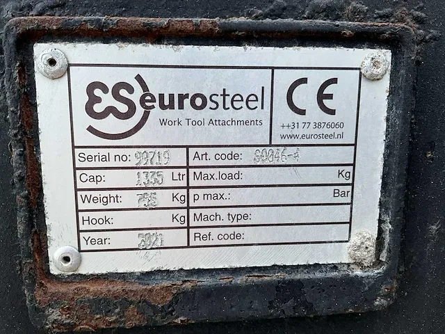 Eurosteel graafbak - 2021 - afbeelding 7 van  8