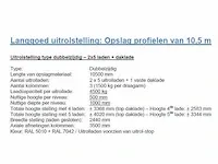 Eurostorage-uitrolstelling : opslag profielen van 10,5 m - afbeelding 4 van  12