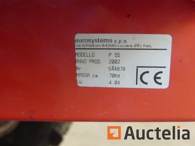 Eurosystems p55 maaier met benzinemotor - afbeelding 3 van  10