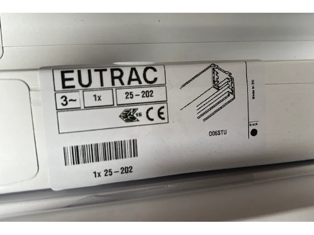 Eutrac stroomrails - afbeelding 3 van  5
