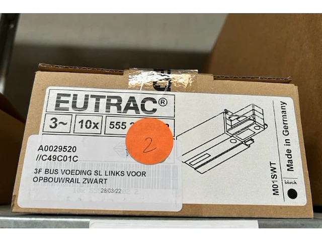 Eutrac voor opbouwrails 3f - afbeelding 9 van  10