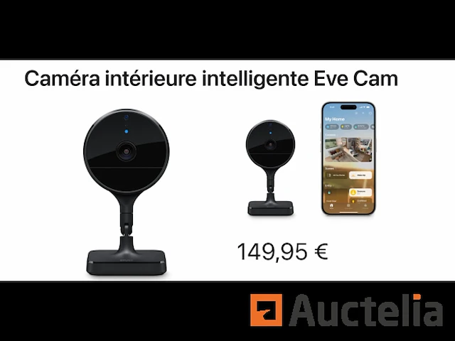 Eve cam bewakingscamera voor binnen - afbeelding 1 van  1