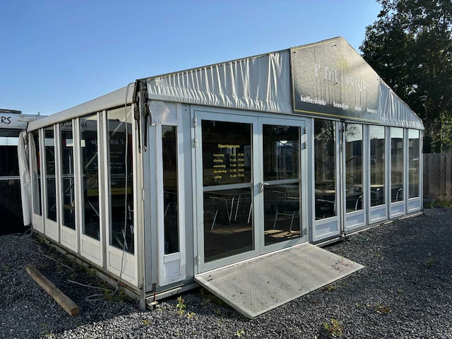 Event catering tent 3 wanden 500x800cm - afbeelding 1 van  29