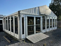 Event catering tent 3 wanden 500x800cm