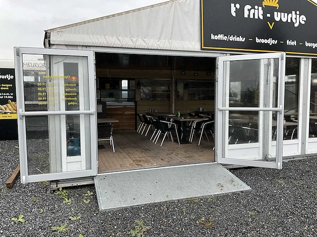 Event catering tent 3 wanden 500x800cm - afbeelding 8 van  29