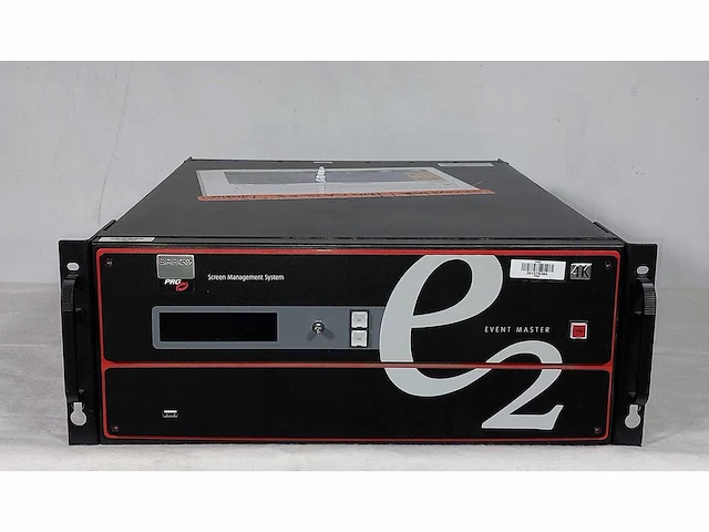 Event master e2 gen. 2 / ngs-4u-v2 system, barco 4k - defect - afbeelding 1 van  4