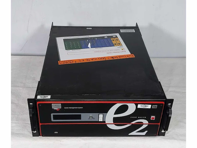 Event master e2 gen. 2 / ngs-4u-v2 system, barco 4k - defect - afbeelding 3 van  4