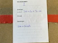 Evenwichtsbalk afm plm 500 x 120 x 90cm - afbeelding 2 van  2