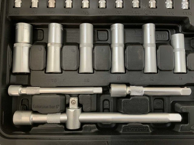 Everforce ef-1048 doppenset 1/2” 1/4” 3/8” - afbeelding 6 van  11
