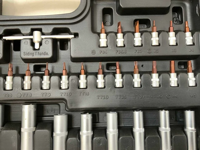 Everforce ef-1048 doppenset 1/2” 1/4” 3/8” - afbeelding 8 van  11