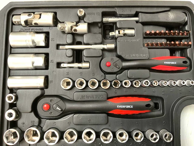 Everforce ef-1048 doppenset 1/2” 1/4” 3/8” - afbeelding 10 van  11