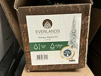 Everlands snowy alpine fir 6 diverse kunstkerstbomen - afbeelding 2 van  4