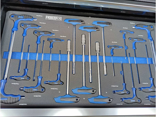 Eversteel - profi-line 386 delig - gereedschapswagen - 2024 - afbeelding 9 van  26