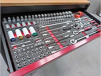 Eversteel 293pcs gereedschapswagen - afbeelding 2 van  17