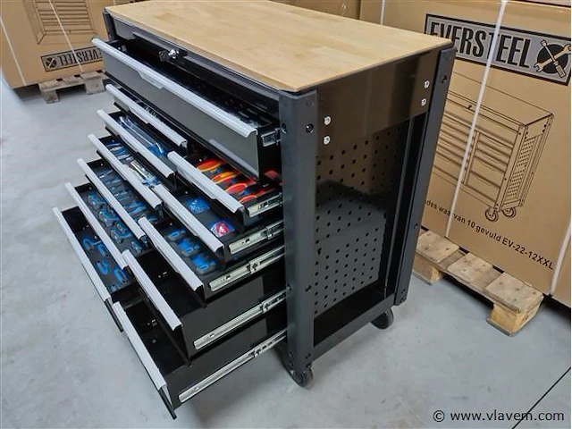 Eversteel gereedschapswagen jumbo "special edition" - afbeelding 6 van  13