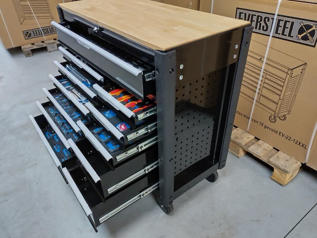 Eversteel gereedschapswagen jumbo "special edition" - afbeelding 6 van  13