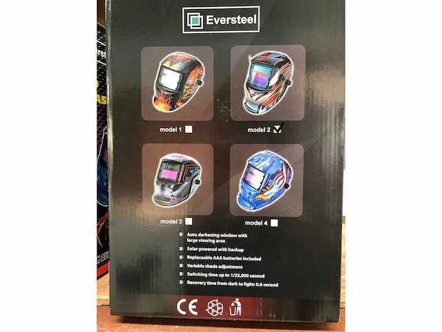 Eversteel lashelm model 3 - afbeelding 3 van  4