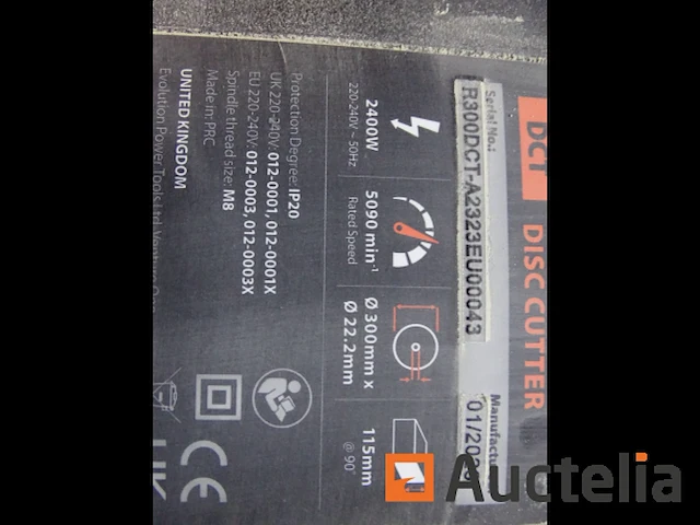 Evolution elektrische betonzaag r300dct - afbeelding 3 van  7