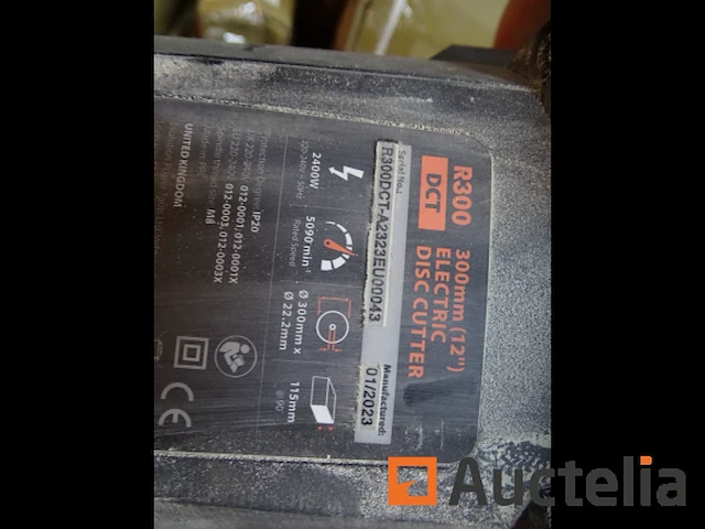 Evolution elektrische betonzaag r300dct - afbeelding 6 van  7