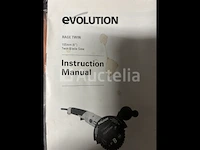 Evolution rage twin hand cirkelzaag - afbeelding 4 van  4
