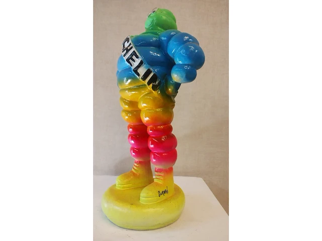Evrard eric orgineel kunstwerk “ode aan michelin” - afbeelding 1 van  3