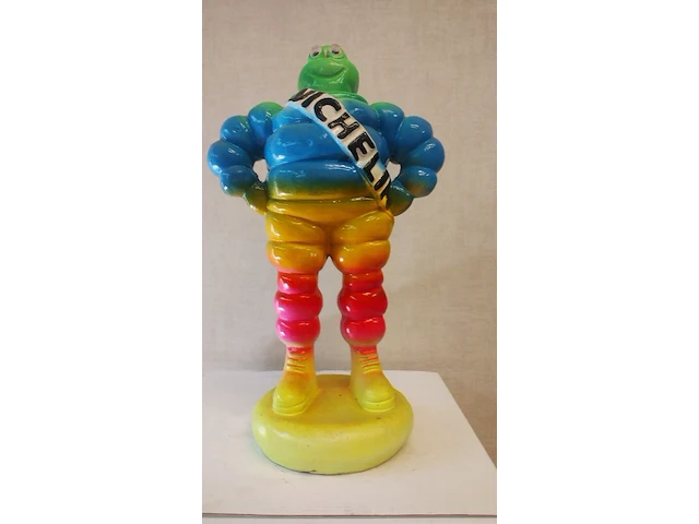 Evrard eric orgineel kunstwerk “ode aan michelin” - afbeelding 2 van  3