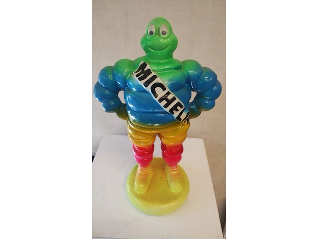 Evrard eric orgineel kunstwerk “ode aan michelin” - afbeelding 3 van  3