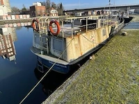 Ex parlevinker/pleziervaartuig christoffelle, bouwwerf jacht en scheepsbouw eltink mook nederland,motor daf 615 dt m, stand motor 4932u, bouwjaar 1964, afm plm 16,10x5,10x1,20x5m, regnr b-772523, europanr 03320205 - afbeelding 5 van  23