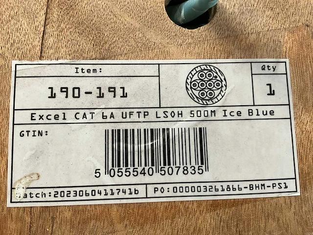 Excel cat6 uftp lsoh partij netwerkkabel - afbeelding 5 van  5