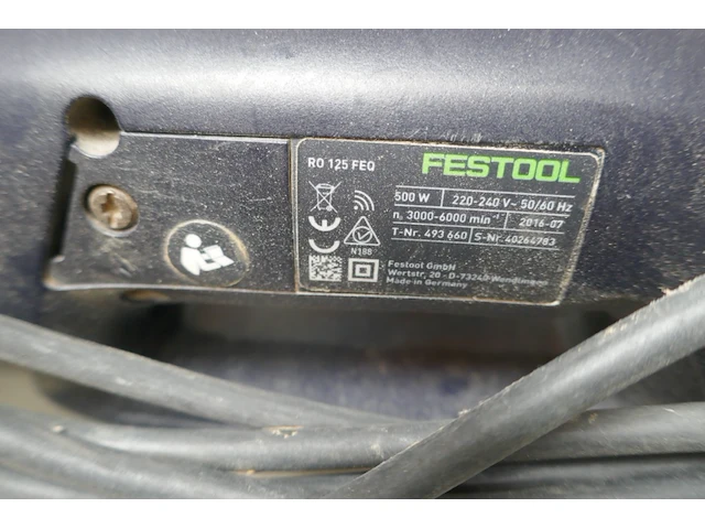Excenterschuurmachine festool - afbeelding 3 van  4