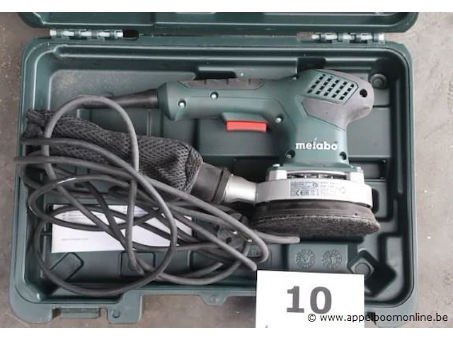 Excenterschuurmachine metabo sxe 3125 - afbeelding 1 van  2